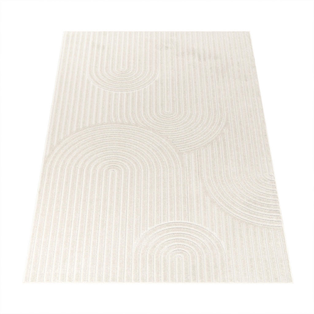 Paco Home OUTDOORTEPPICH Creme