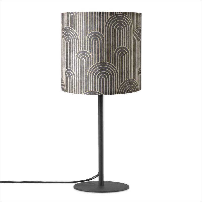 Paco Home TISCHLAMPE Schwarz, Schwarz