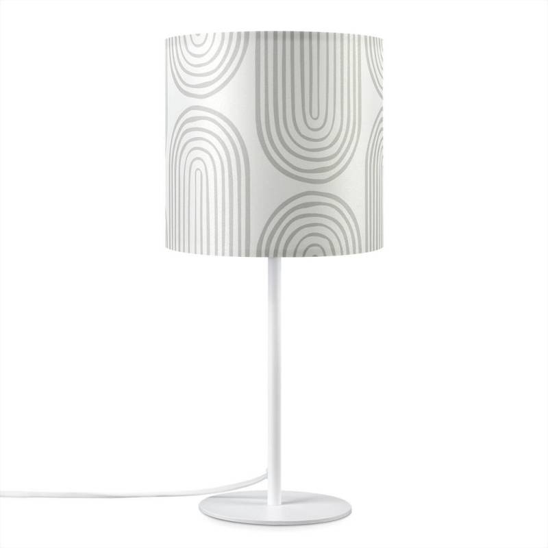 Paco Home TISCHLAMPE Weiß, Weiß