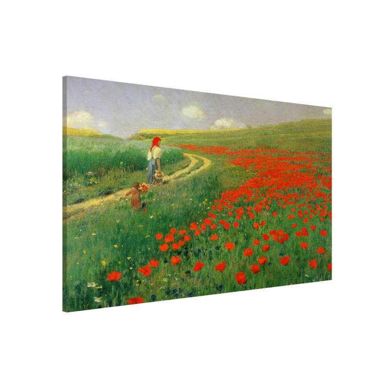 Pál Szinyei-Merse - Sommerlandschaft mit blühendem Mohn
