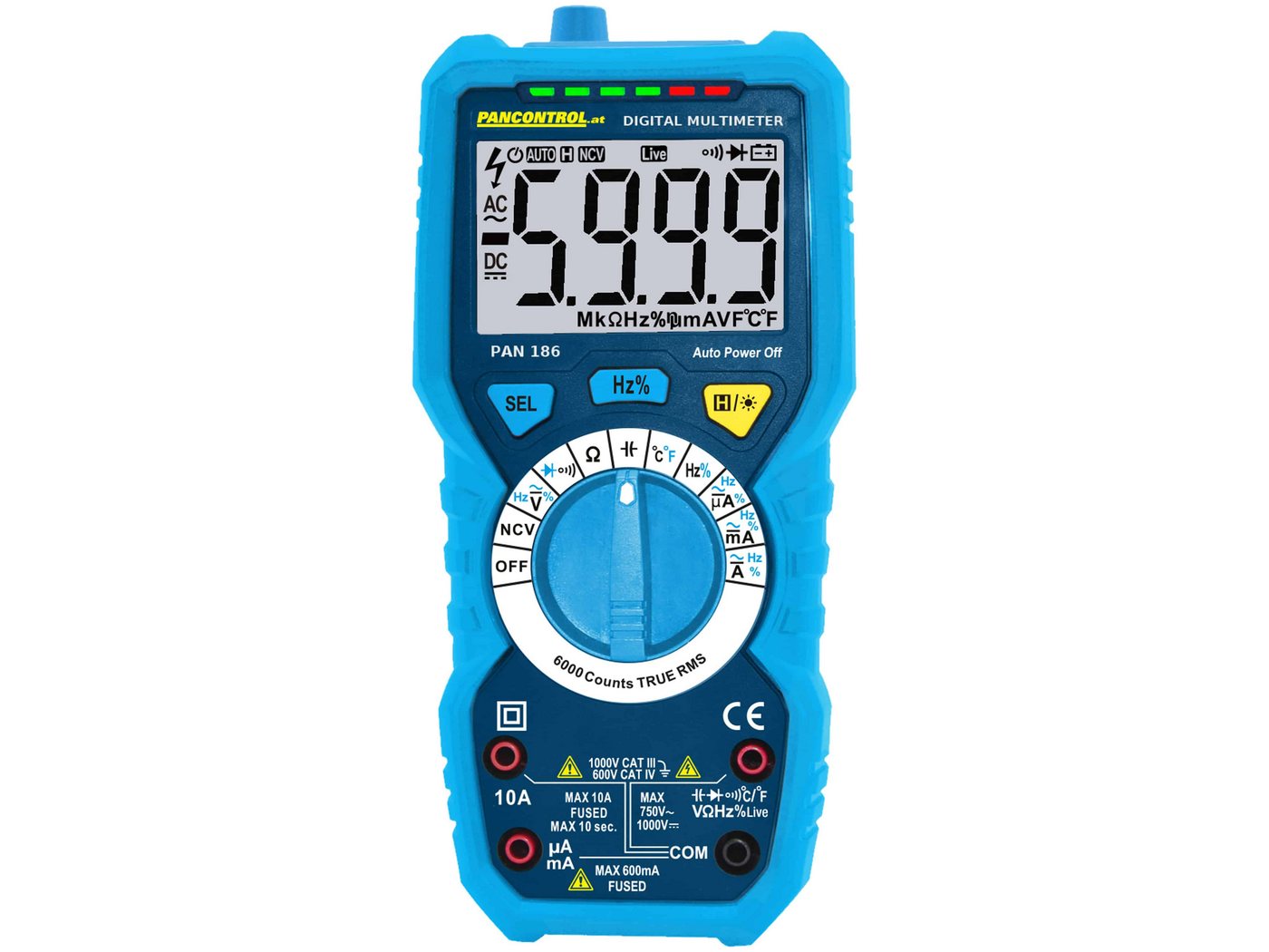 Pancontrol Multimeter PANCONTROL True-RMS Multimeter PAN 186 von Pancontrol