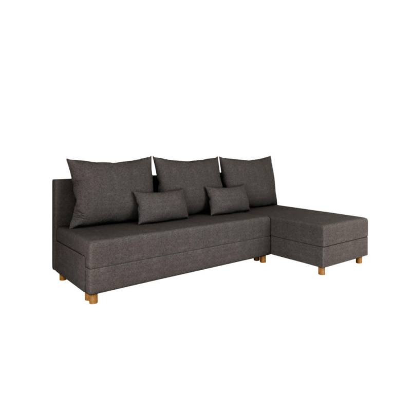 Panda Möbel ECKSOFA Dunkelgrau