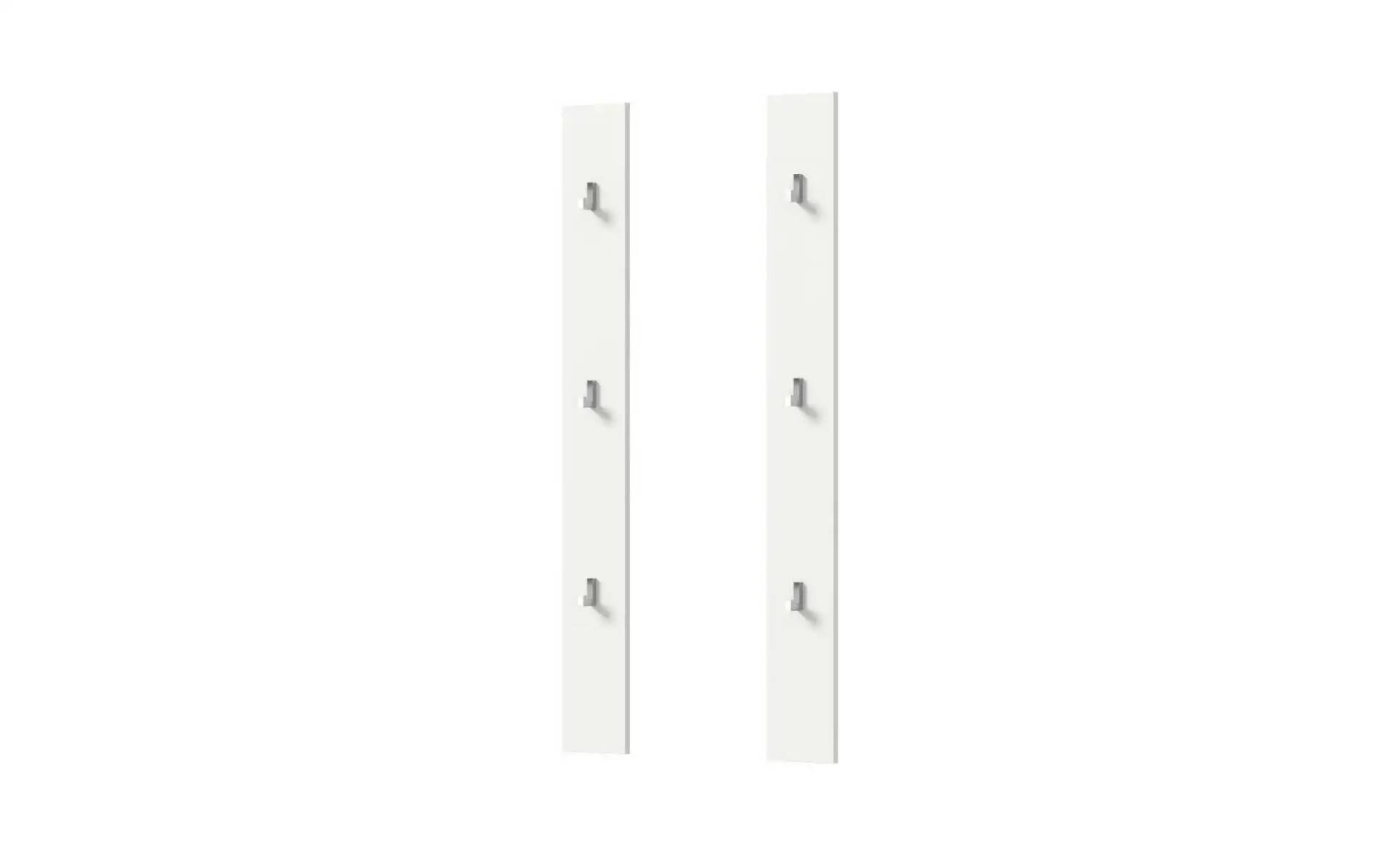Paneel 2er-Set   ¦ weiß ¦ Holzwerkstoff ¦ Maße (cm): B: 13 H: 115 Garderoben & Kleiderstangen > Wandgarderoben - Höffner