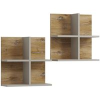 Paneel ROMY RMYP01 von Wojcik Kiesel grau Flagstaff Eiche PVC
