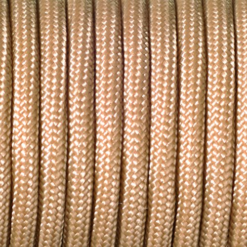 Paracord 550 4mm x 4m, Knüpfband beige, beige von efco