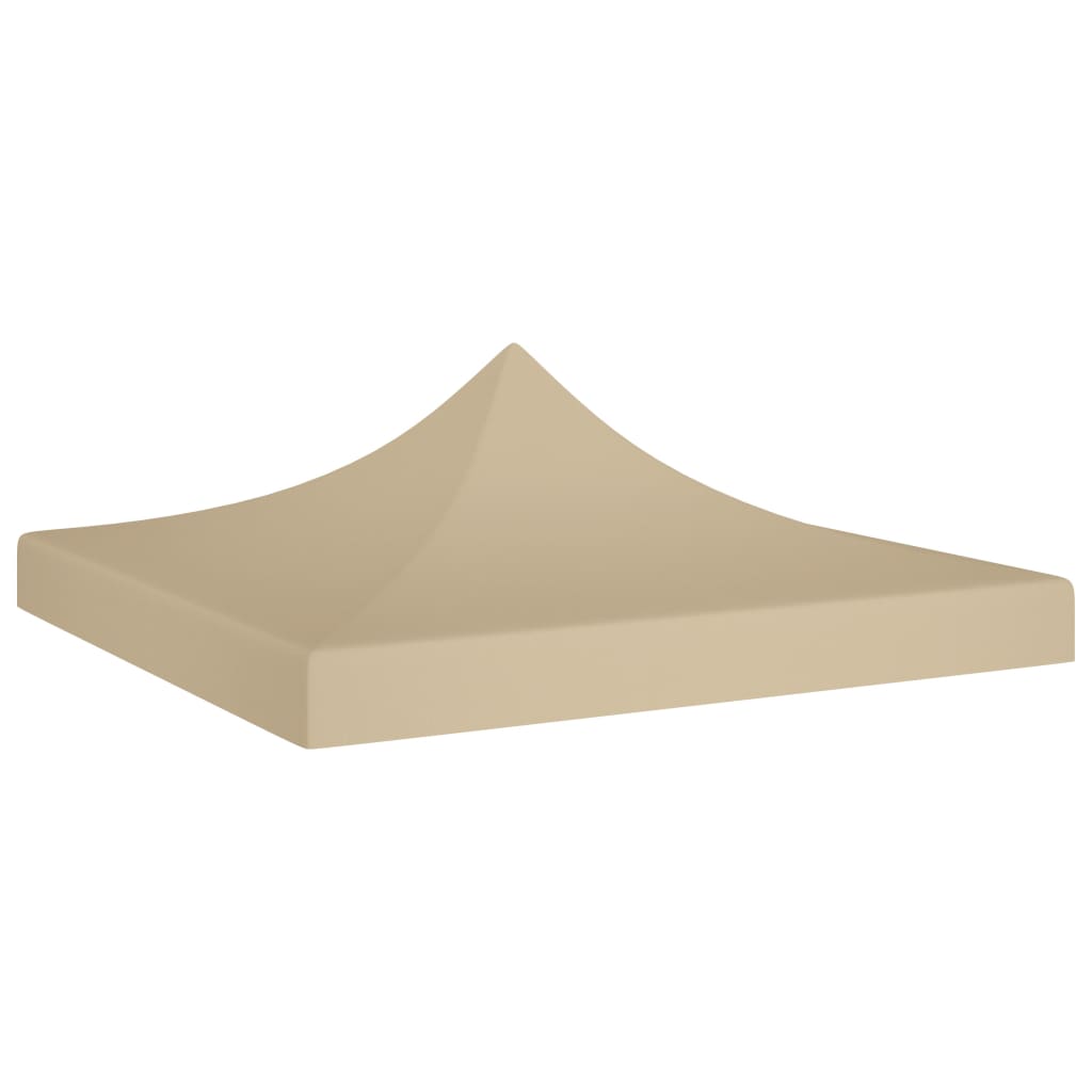 Partyzelt-Dach 3x3 m Beige 270 g/m² Beige 6 x 3 m 1