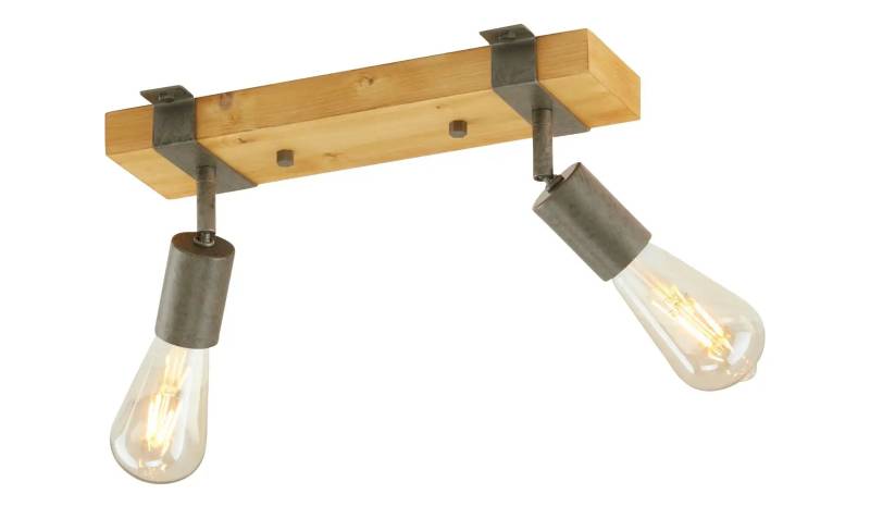 Paul Neuhaus Deckenstrahler  2-flammig  Kiefernholz/Metall   ¦ holzfarben ¦ Maße (cm): B: 15,5 H: 15 Lampen & Leuchten > Innenleuchten > Strahler & Spots - Möbel Kraft