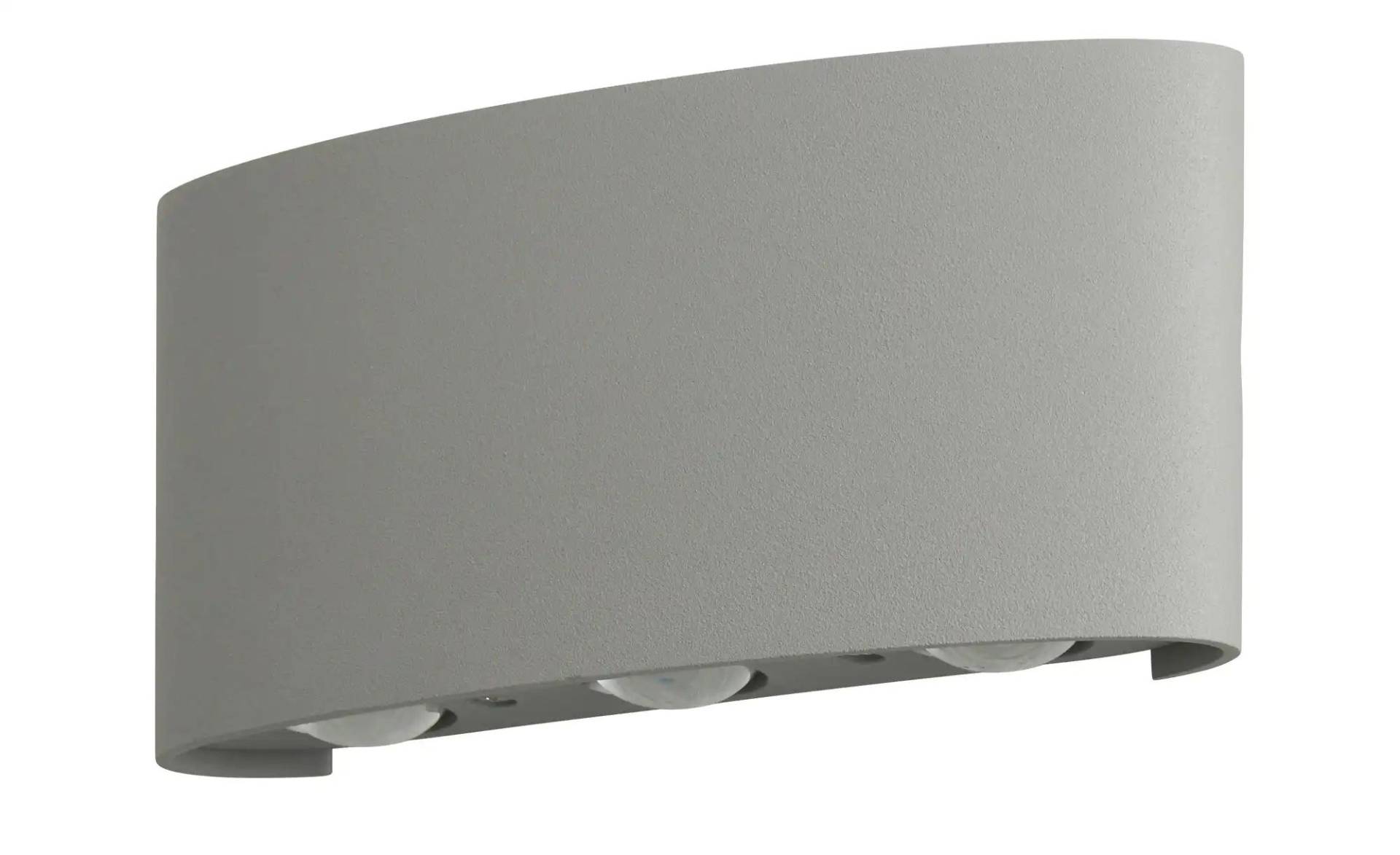 Paul Neuhaus LED-Aussenwandleuchte 6-flammig  silberfarben   ¦ silber ¦ Maße (cm): B: 17 H: 8 T: 4.0 Lampen & Leuchten > Außenleuchten - Möbel Kraft