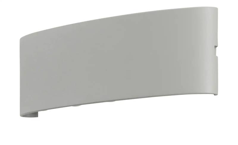 Paul Neuhaus LED-Aussenwandleuchte 10-flammig  silberfarben   ¦ silber ¦ Maße (cm): B: 28 H: 8 T: 4.0