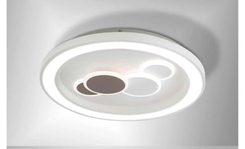 Paul Neuhaus LED-Deckenleuchte  weiß  rund   ¦ weiß ¦ Maße (cm): B: 60 H: 8 T: 60.0 Lampen & Leuchten > Deckenleuchten - Höffner