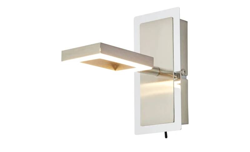 Paul Neuhaus LED- Strahler  1-flammig  Leuchtelement quadratisch   ¦ silber ¦ Maße (cm): B: 14,5 H: 15,4 T: 7.0 Lampen & Leuchten > LED-Leuchten > LED-Wandleuchten - Möbel Kraft