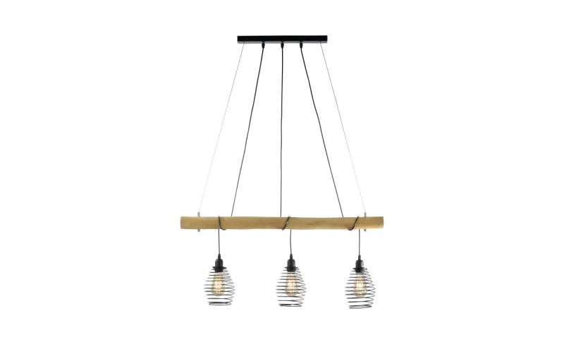 Paul Neuhaus Pendelleuchte  3-flammig  Eukalyptus-Holz/ Metall   ¦ holzfarben ¦ Maße (cm): B: 90 H: 120 T: 14.0 Lampen & Leuchten > Pendelleuchten - Höffner