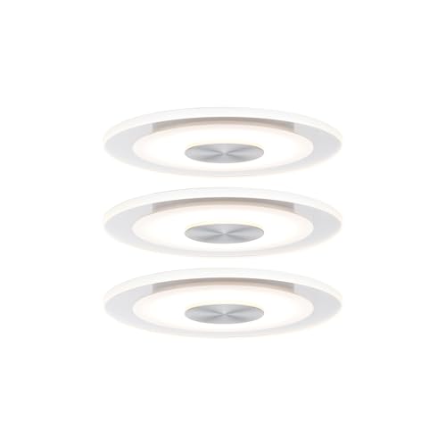 Paulmann 92907 LED Einbauleuchte Whirl rund Einbaustrahler 3x5,5W Deckeneinbauspot Alu Satin Einbaulampe Einbaulicht dimmbar Deckeneinbauleuchte Paulmann 92907 LED Einbauleuchte Whirl rund Einbaustrahler 3x5,5W Deckeneinbauspot Alu Satin Einbaulampe Einbaulicht dimmbar Deckeneinbauleuchte von Paulmann