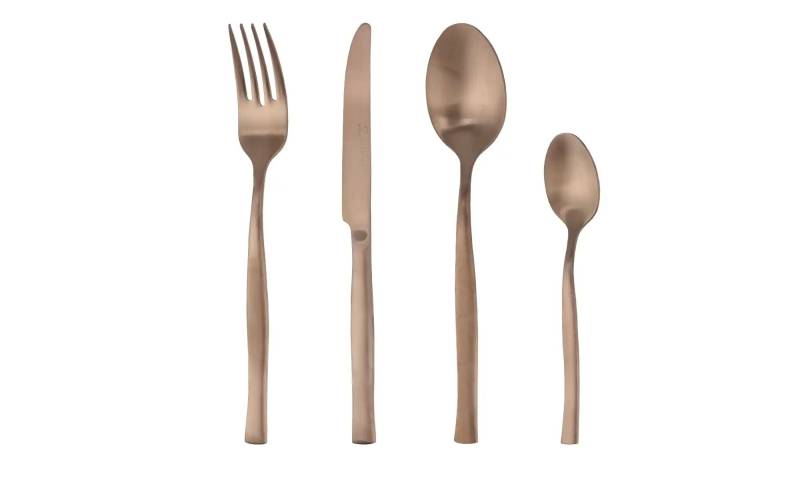 Peill+Putzler Besteckset 16 Teile  Ramato ¦ kupfer ¦ Edelstahl Messer & Besteck > Besteck-Sets - Möbel Kraft