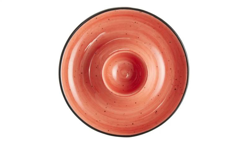 Peill+Putzler Eierteller  Genua ¦ rot ¦ Porzellan ¦ Maße (cm): H: 2,5  Ø: 12.5 Geschirr > Eierbecher - Möbel Kraft