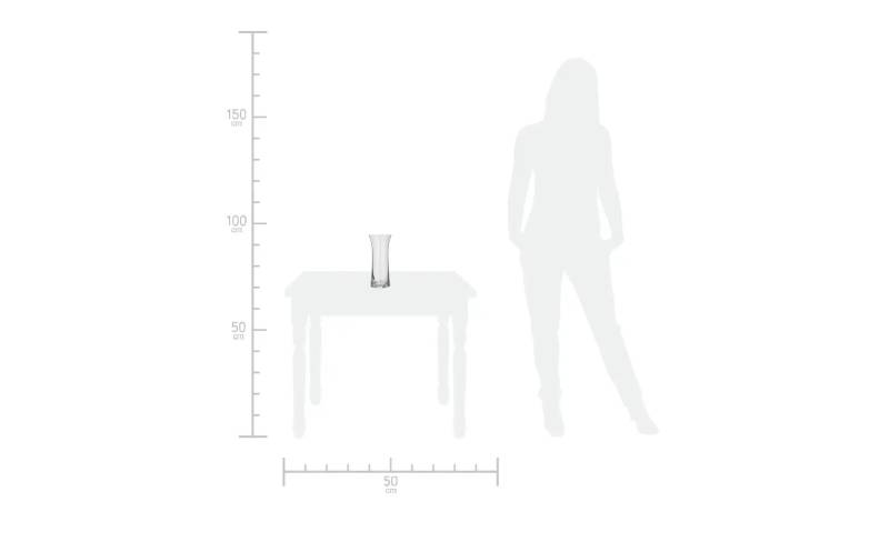 Peill+Putzler Vase  For your home ¦ transparent/klar ¦ Glas ¦ Maße (cm): H: 25  Ø: 11 Accessoires > Vasen - Höffner