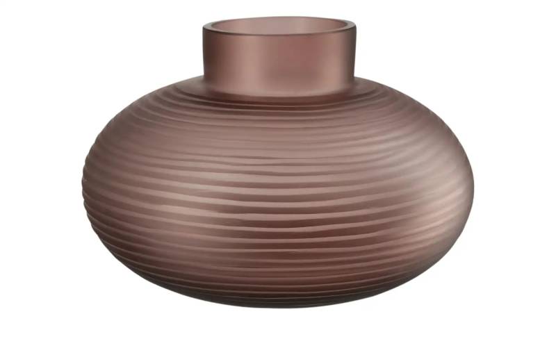 Peill+Putzler Vase ¦ lila/violett ¦ Glas  ¦ Maße (cm): H: 17  Ø: 25.5 Accessoires > Vasen - Höffner