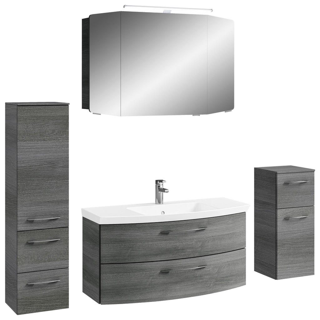 Pelipal Badezimmer Cassca, Graphit, Metall, 5-teilig, 9 Fächer, insgesamt: 5 Schublade(n),2 Schublade(n) Schubladen, 161 cm, Made in Germany, hängend, Typenvielfalt, Badezimmer, Badmöbelsets & Badmöbelserien, Badmöbel-Sets Pelipal Badezimmer Cassca, Graphit, Metall, 5-teilig, 9 Fächer, insgesamt: 5 Schublade(n),2 Schublade(n) Schubladen, 161 cm, Made in Germany, hängend, Typenvielfalt, Badezimmer, Badmöbelsets & Badmöbelserien, Badmöbel-Sets von Pelipal