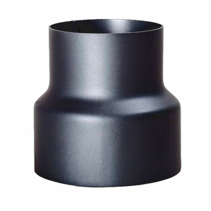 Pellet- Ofenrohr-Erweiterung 100-120mm gussgrau emailliert von KaminStore24