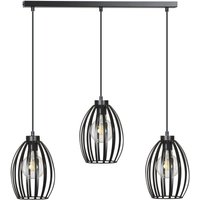 Pendellampe Modern Schwarz Wohnzimmer Esszimmer von Emibig
