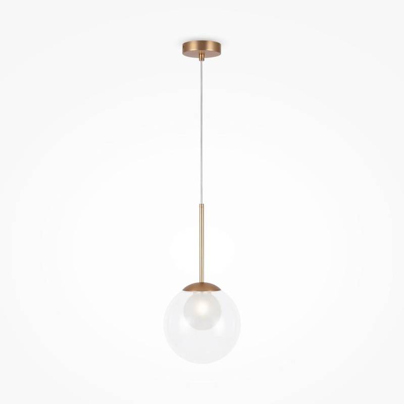 Pendelleuchte Basic Form Goldfarben max. 20 Watt