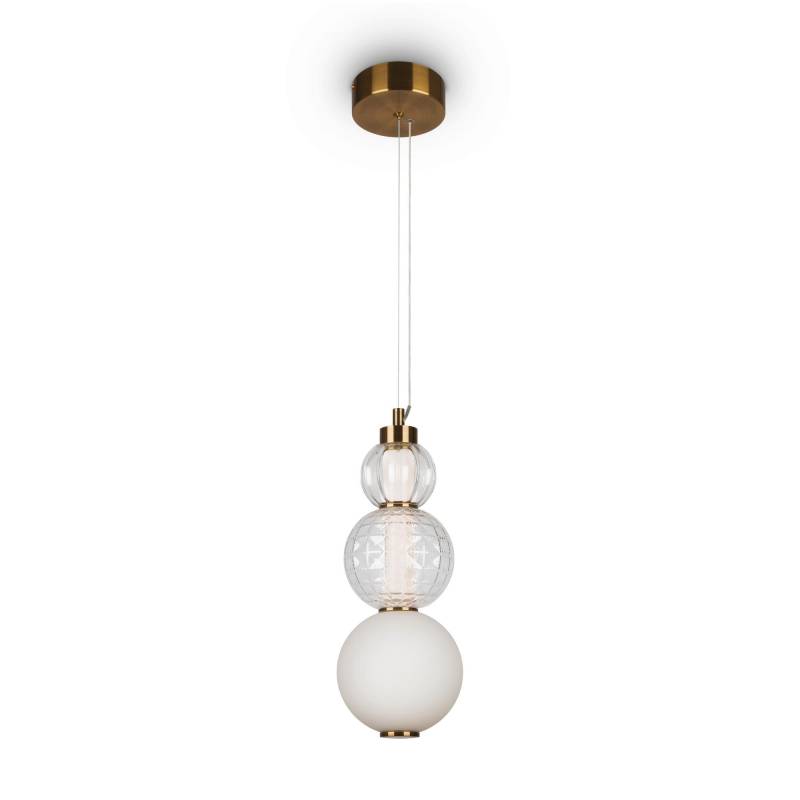 Pendelleuchte Collar Goldfarben max. 16 Watt