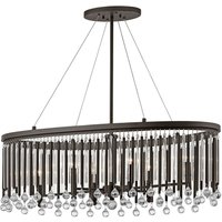 Pendelleuchte EDIN Kristall L:92cm kürzbar Lampe von ELSTEAD