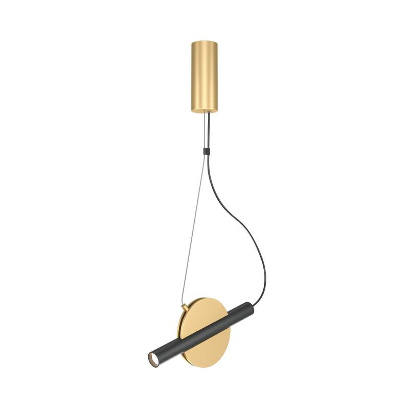 Pendelleuchte Enigma Messingfarben max. 5 Watt