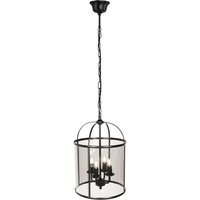 Pendelleuchte Glas Metall Schwarz Rauchgrau B:31 cm E14 von Steinhauer BV (light+building)