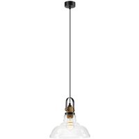 Pendelleuchte Industrial Vintage Glas Schirm E27 von Lamkur