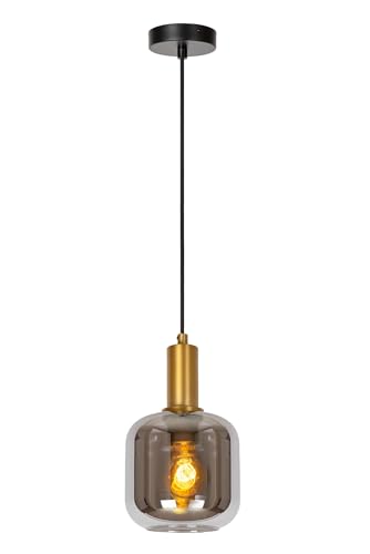 LUCIDE JOANET - Pendelleuchten - Ø 16 cm - 1xE27 - Rauchfarbe Grau LUCIDE JOANET - Pendelleuchten - Ø 16 cm - 1xE27 - Rauchfarbe Grau von LUCIDE
