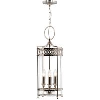 Pendelleuchte KUPOLA Nickel Ø26cm kürzbar Lampe von ELSTEAD