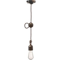 Pendelleuchte Keramik E27 H: max. 120 cm Vintage Design von Ferroluce