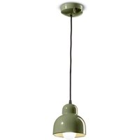 Pendelleuchte Keramik E27 Ø 15 cm H: max. 136 cm rund von Ferroluce