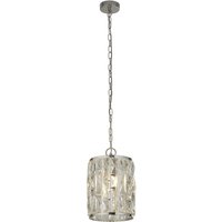 Pendelleuchte Kristall E27 D: 22 cm Chrom Klar Art Déco Pendelleuchte Kristall E27 D: 22 cm Chrom Klar Art Déco von Searchlight