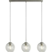 Pendelleuchte Kugelschirm Glas B: 81 cm 3-flammig E27 von Searchlight