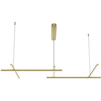 Pendelleuchte LED Aluminium H: max. 310 cm in Gold SIRI von Maytoni
