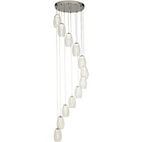 Pendelleuchte LED Ø 52 cm H: max. 2 m verstellbar 12-flammig Pendelleuchte LED Ø 52 cm H: max. 2 m verstellbar 12-flammig von Searchlight
