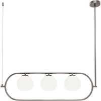 Pendelleuchte Metall Glas E14 H: max. 137 cm 3-flammig von Maytoni