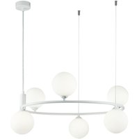 Pendelleuchte Metall Glas G9 B: 58 cm H: max. 184 cm Pendelleuchte Metall Glas G9 B: 58 cm H: max. 184 cm von Maytoni