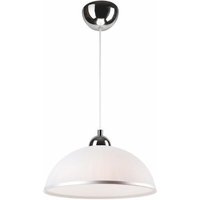 Pendelleuchte Milchglas Chrom Metall Esstisch Pendelleuchte Milchglas Chrom Metall Esstisch von Lamkur