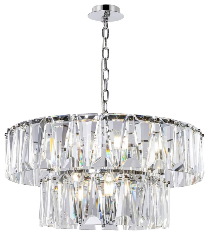 Pendelleuchte Puntes Chromfarben max. 40 Watt