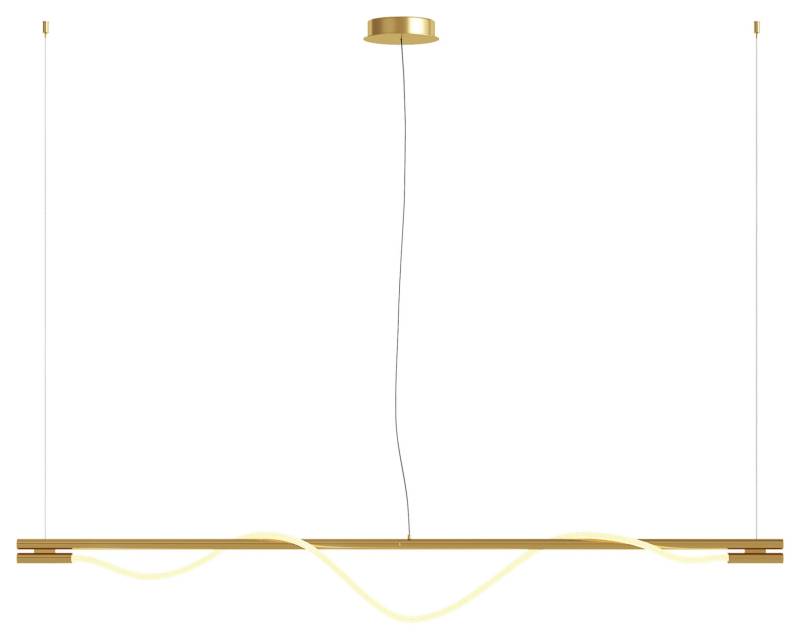 Pendelleuchte Tau Goldfarben max. 21 Watt