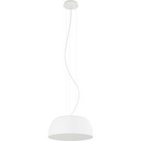 Pendelleuchte Weiß Metall Ø38 cm rund E27 blendarm von Nowodvorski