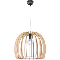 Pendelleuchte X WOOD holzfarbig von REALITY Leuchten R30255030