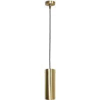 Pendelleuchte Zylinder Ø 8,5 cm Messing massiv E27 von Ghidini Giovanni Battista