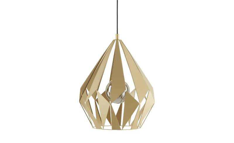 Pendelleuchte   ¦ gold ¦ Maße (cm): H: 110  Ø: 38.5 Lampen & Leuchten > Innenleuchten > Pendelleuchten - Möbel Kraft