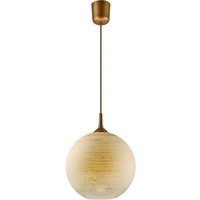 Pendelleuchte in Gold rund Retro Esstisch wohnlich Pendelleuchte in Gold rund Retro Esstisch wohnlich von Lamkur