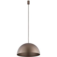 Pendelleuchte rund Ø 50 cm Braun matt Metall 4x GX53 von Nowodvorski