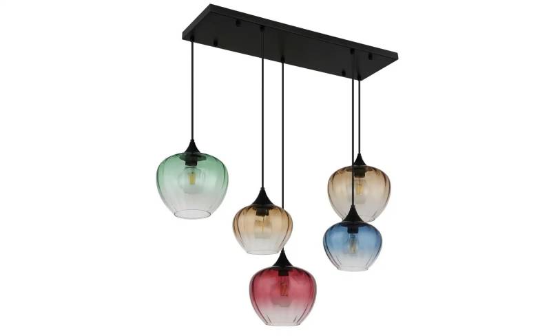 Globo Lighting Pendelleuchte   ¦ schwarz ¦ Maße (cm): B: 86 H: 120 Lampen & Leuchten > LED-Leuchten > LED-Deckenleuchten - Höffner